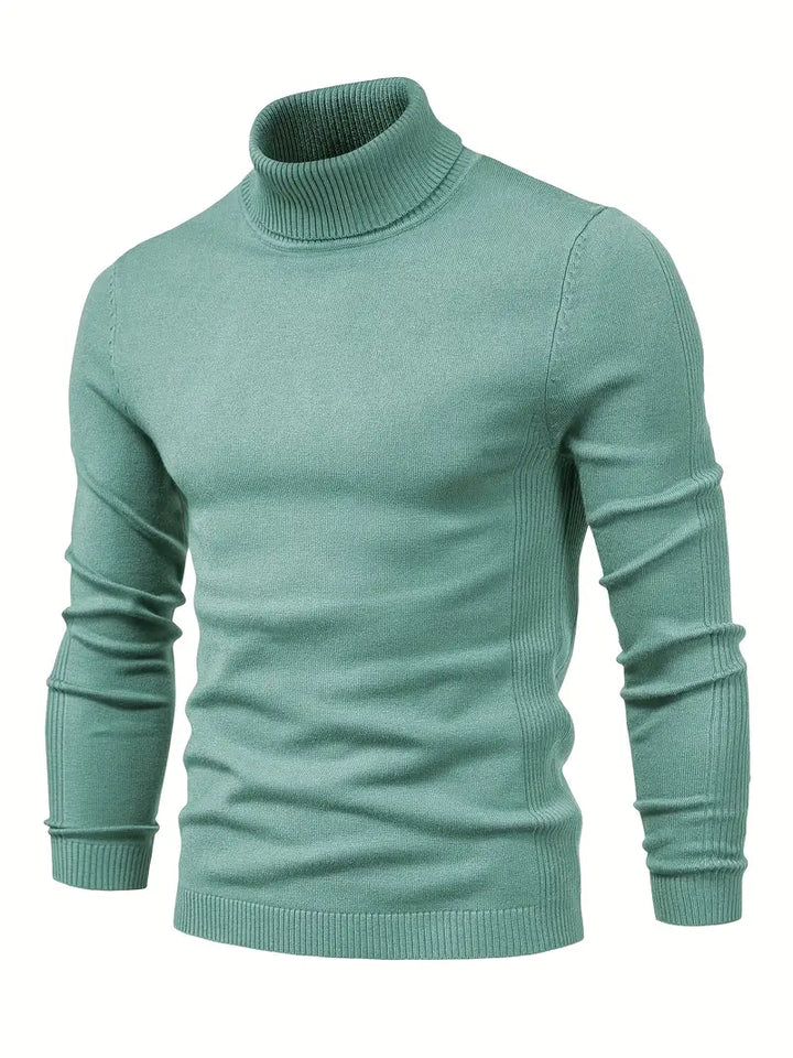 Trendy herre rullekravepullover - Lars