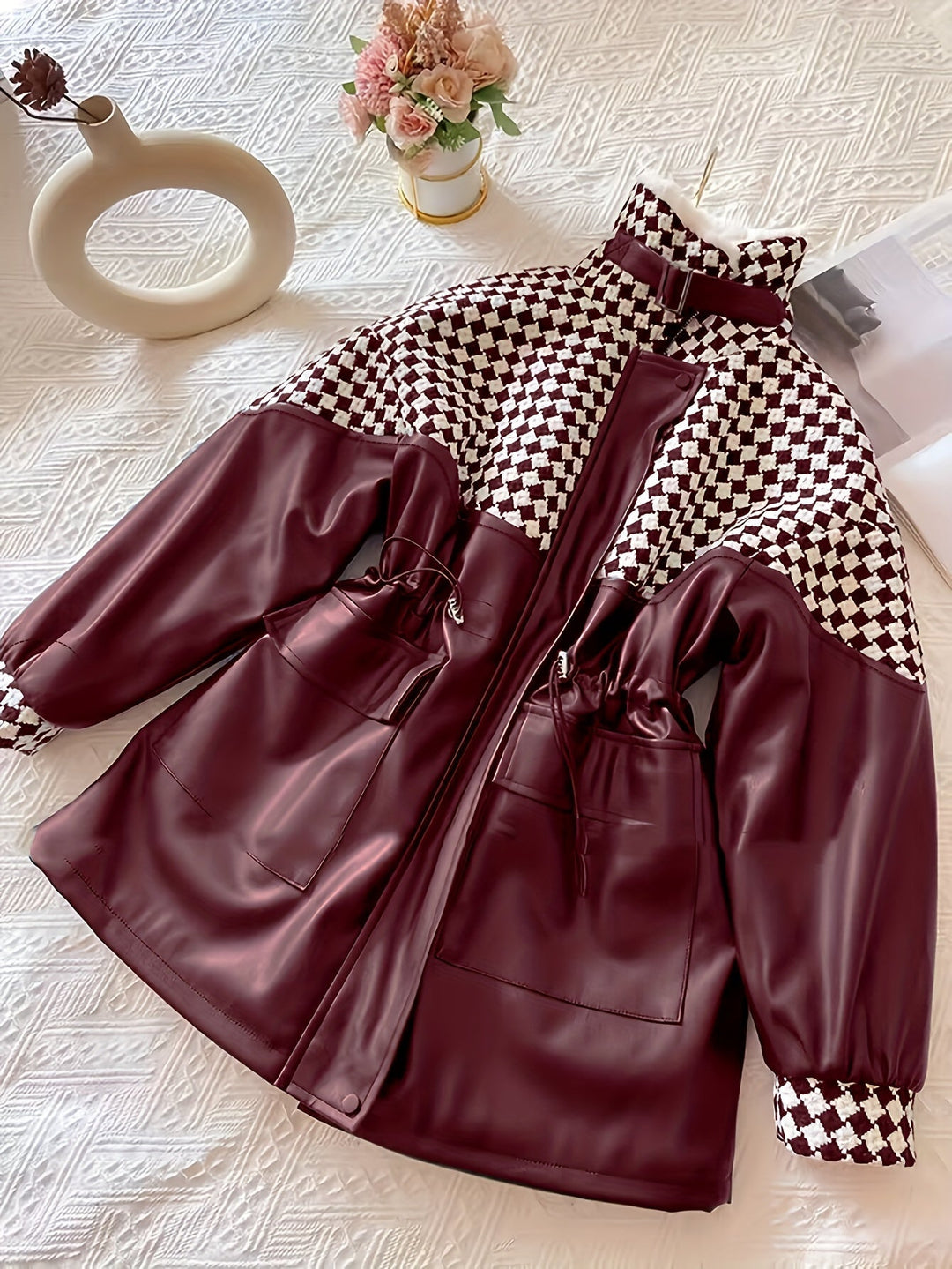 Chaqueta de felpa para mujer para otoño e invierno – Maribel