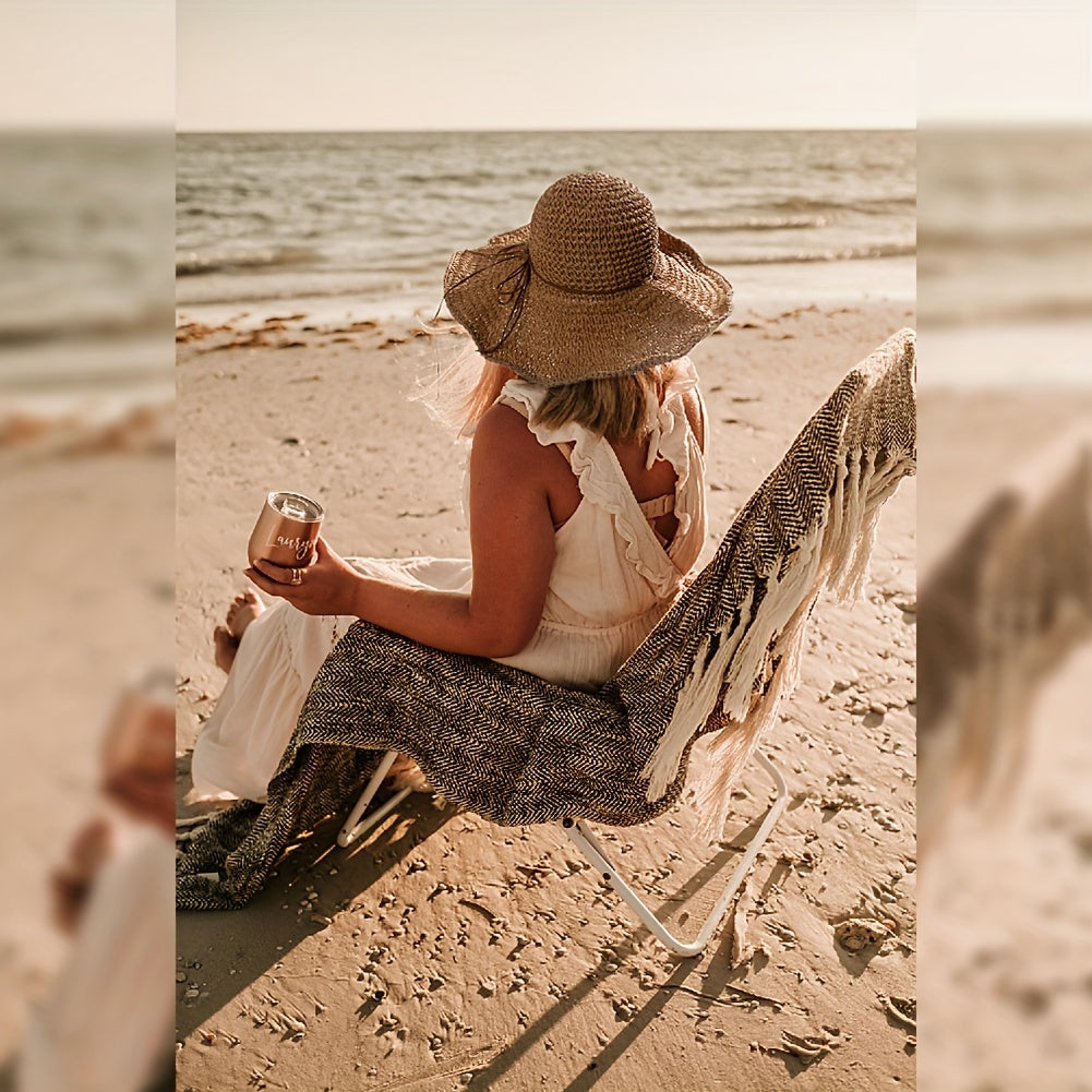 Hæklet boho stråhat til sommerrejser – Elouan