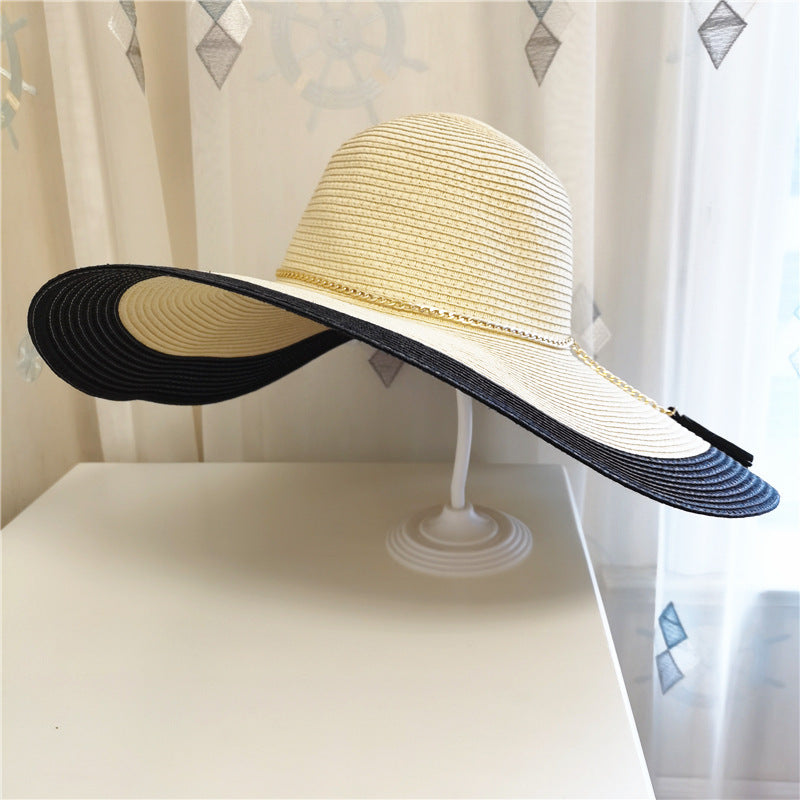 Dame-sommerhat med bred skygge og UV-beskyttelse – Lily