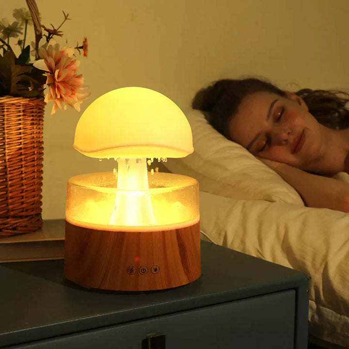 Mushroom-Cloud-Rain-Humidifier - CalmCloud