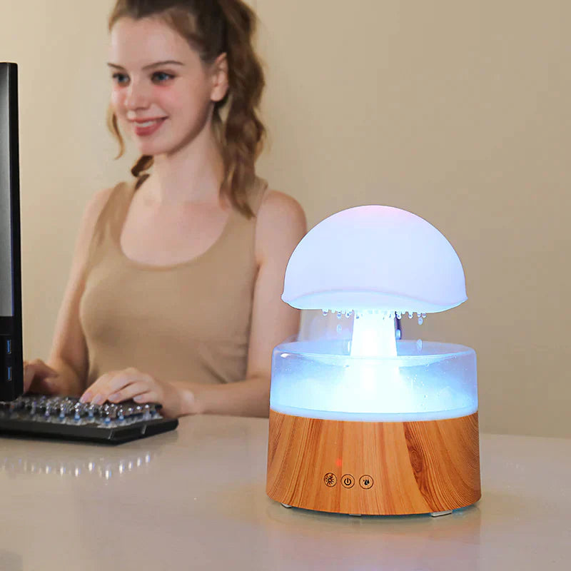 Humidifier with Night Light and Aromatherapy – AromaGlow