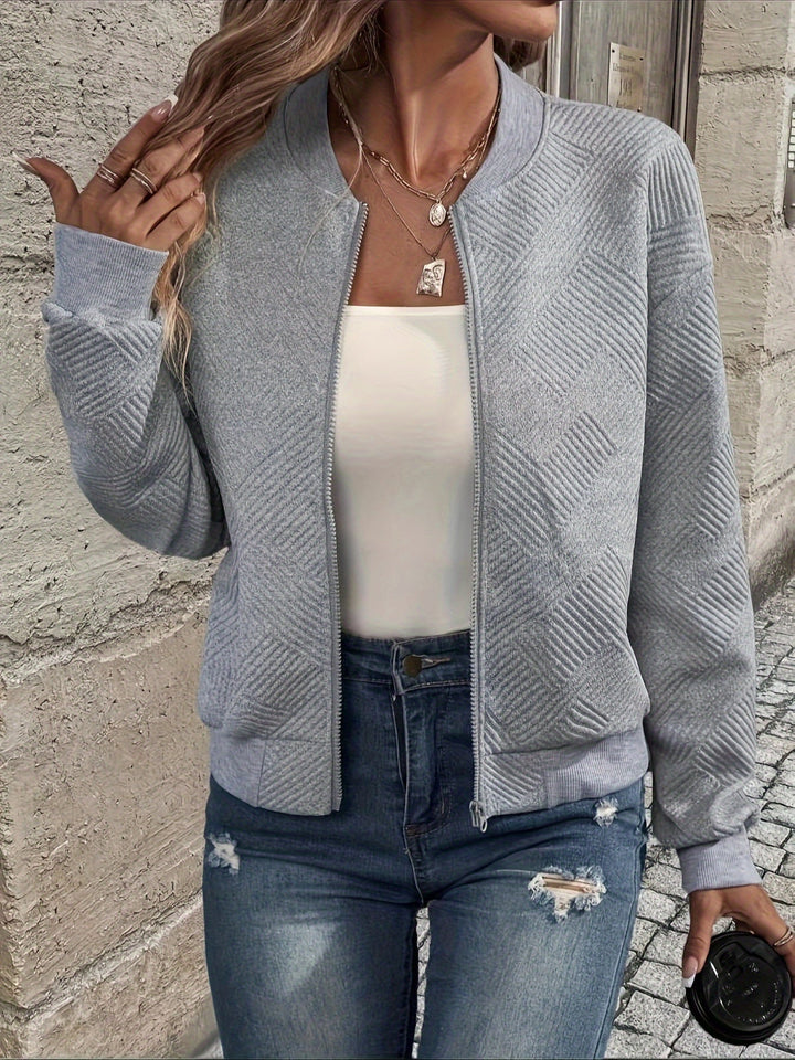 Stilfuld dame zip-up jakke – Rivka
