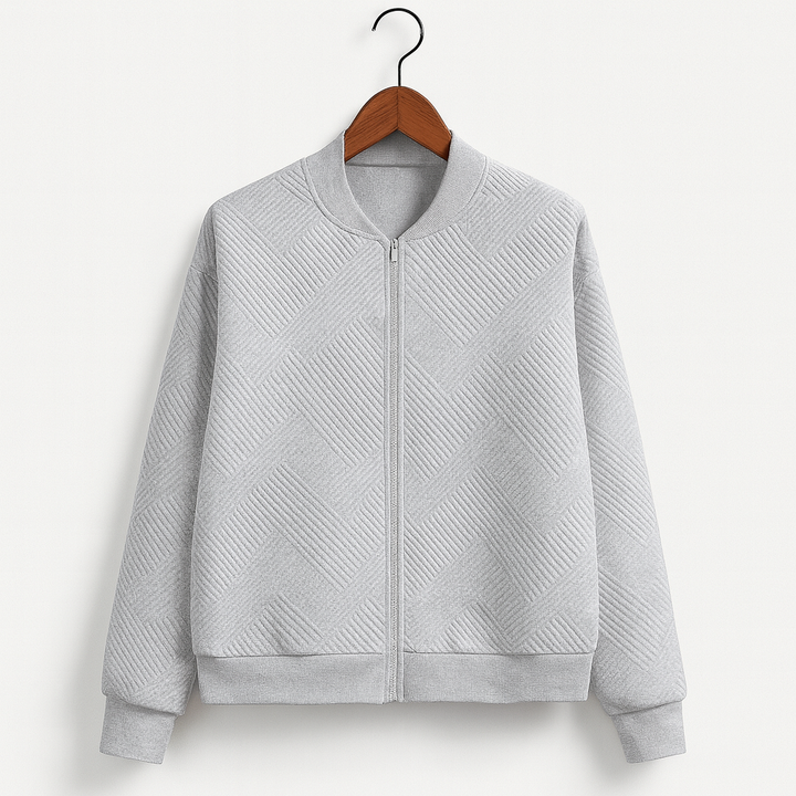 Stilfuld dame zip-up jakke – Rivka