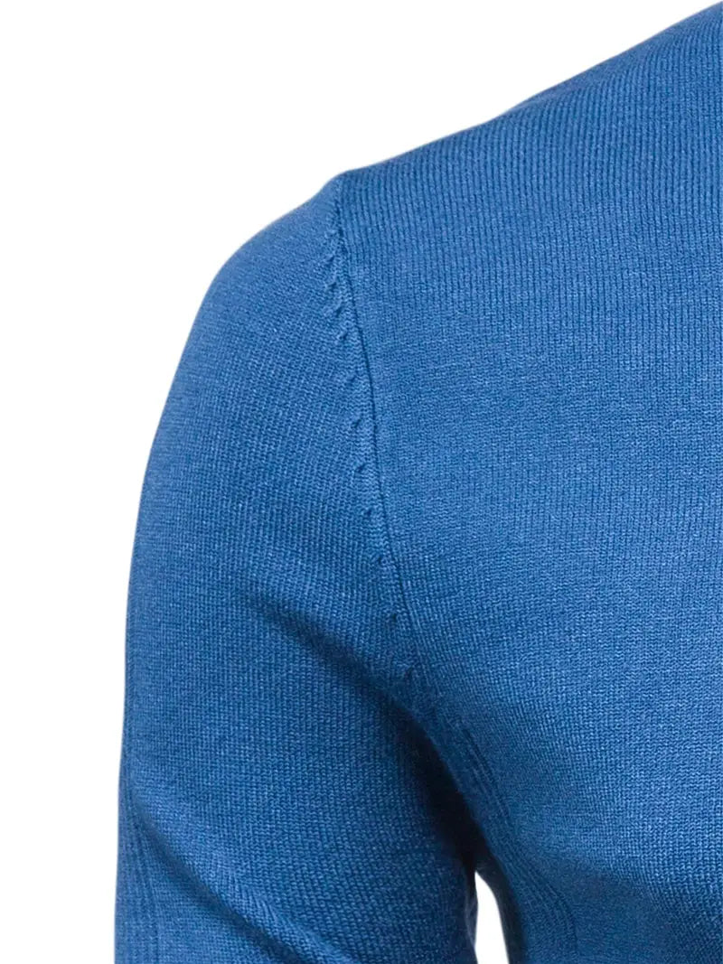 Trendy herre rullekravepullover - Lars