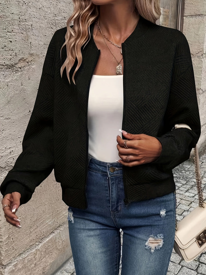 Stilfuld dame zip-up jakke – Rivka
