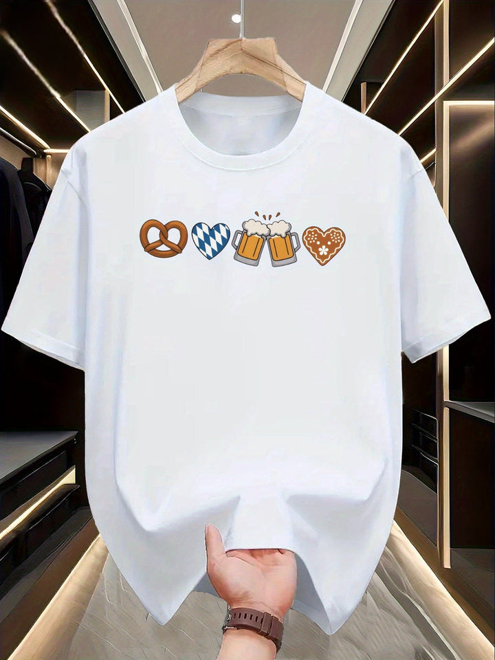 Men's graphic T-shirt made from 100% cotton – Franz Oktoberfest 2026