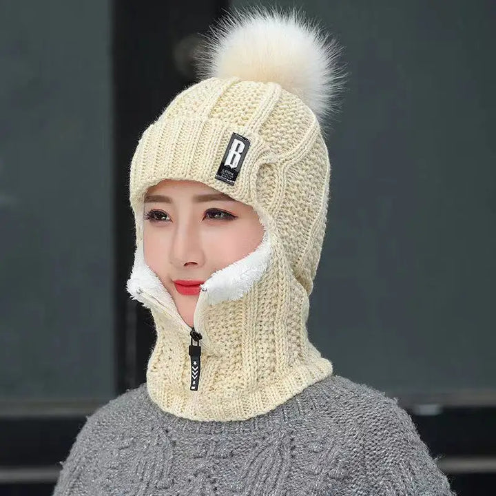 Knitted Women's Balaclava - Amara