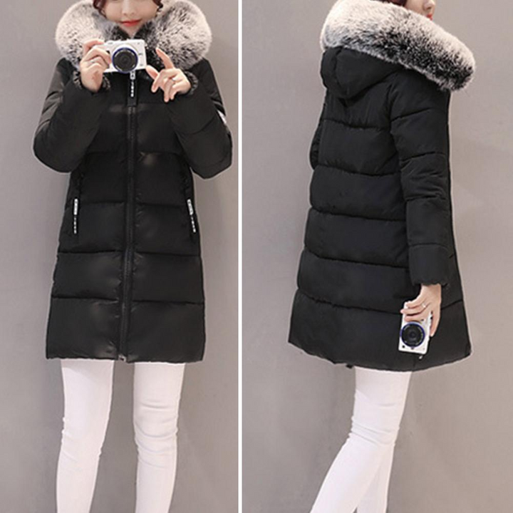 Chaqueta de invierno para mujer cómoda y a prueba de viento - Elinora