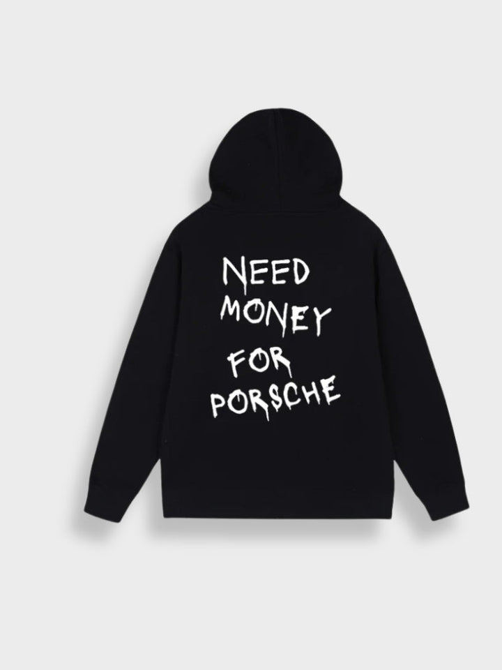 Oversized Men's Hoodie with Print - Noah