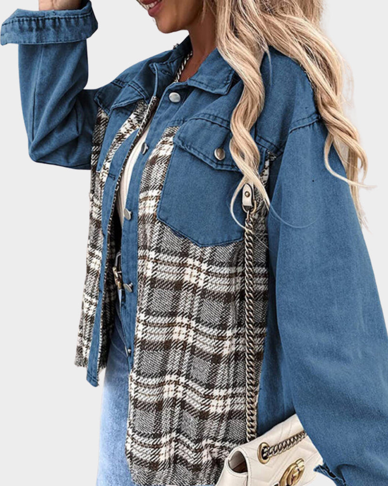 Dame denimjakke med moderne stil – Amélie