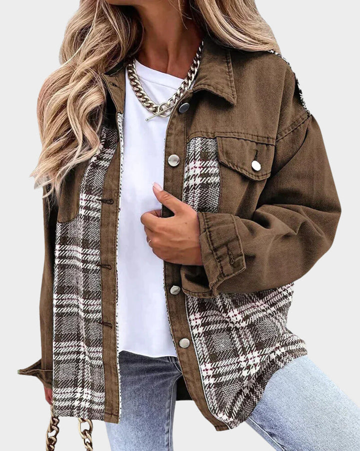 Dame denimjakke med moderne stil – Amélie
