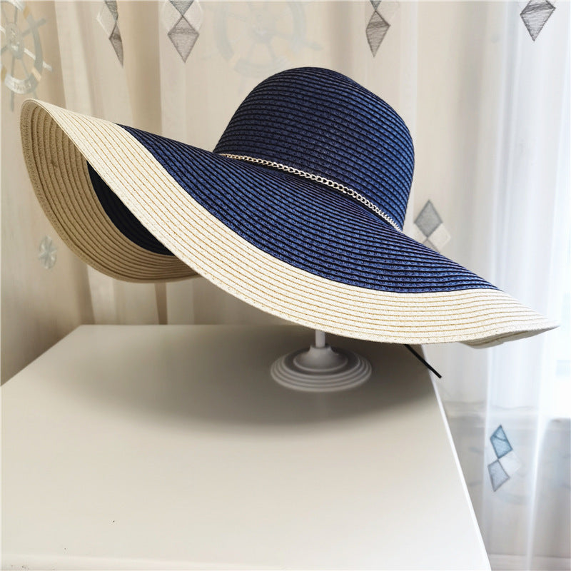 Dame-sommerhat med bred skygge og UV-beskyttelse – Lily