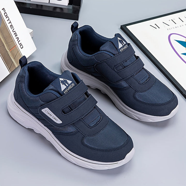Comfortable running shoes with Velcro fastener - EasyStride