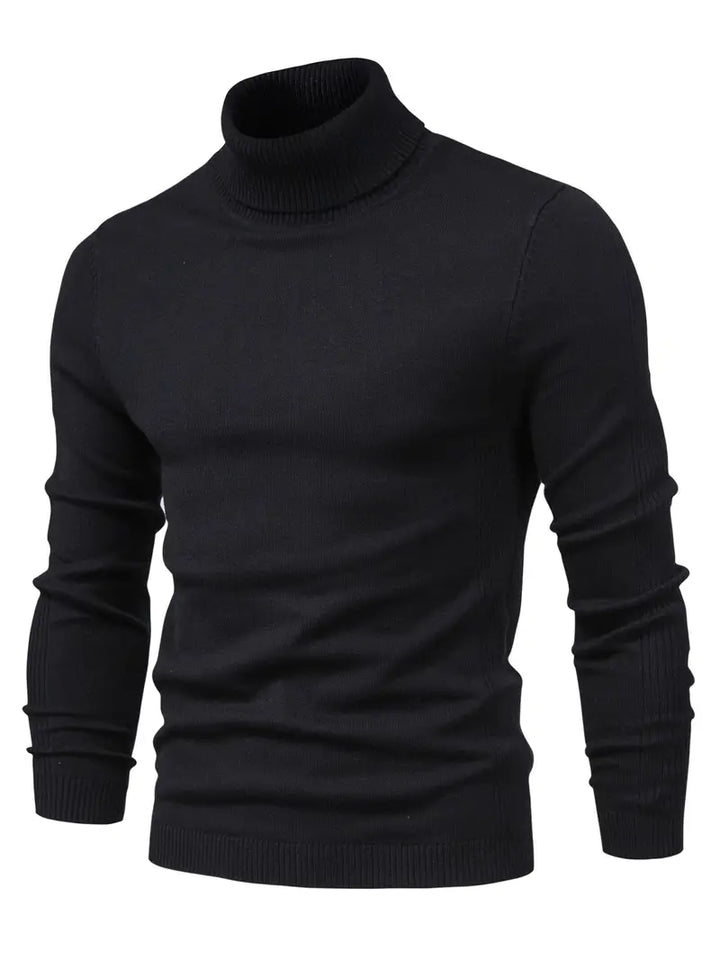 Trendy herre rullekravepullover - Lars