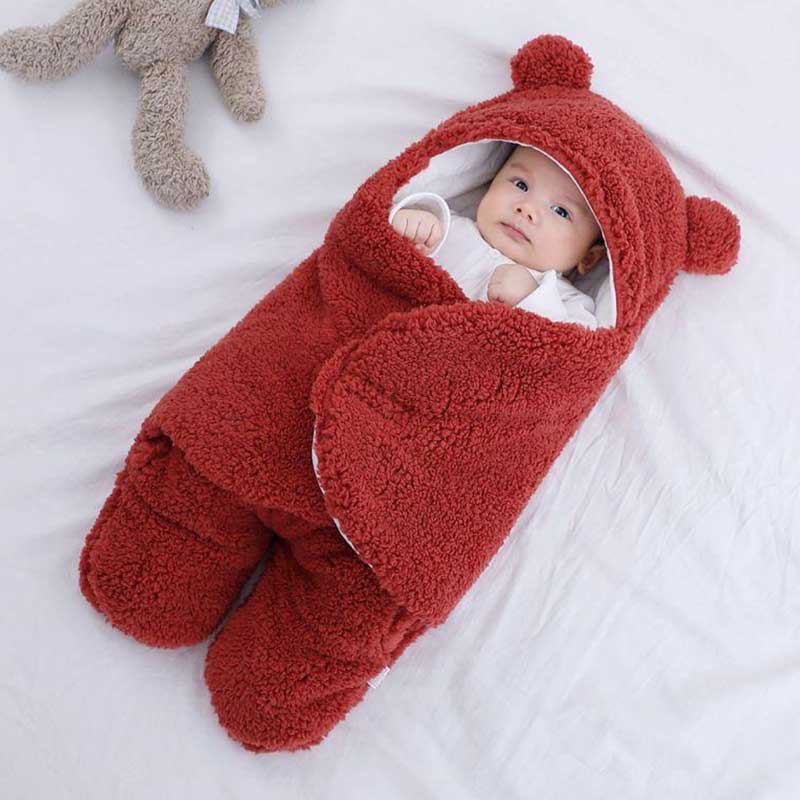 Myk baby innpakningspose - CosyCub