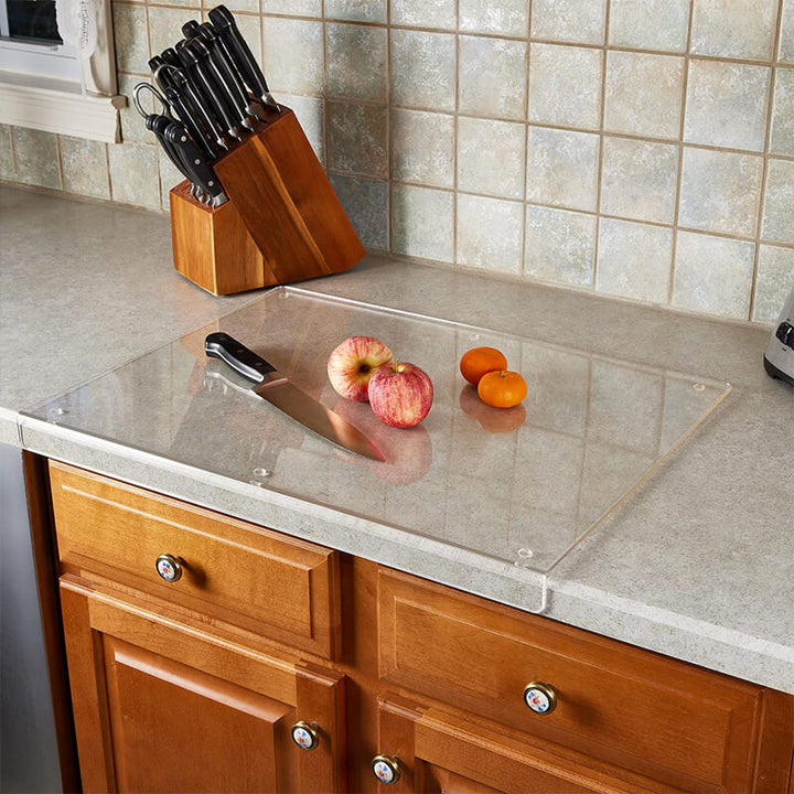 Stylish and safe: Non-slip cutting board - GlassEdge