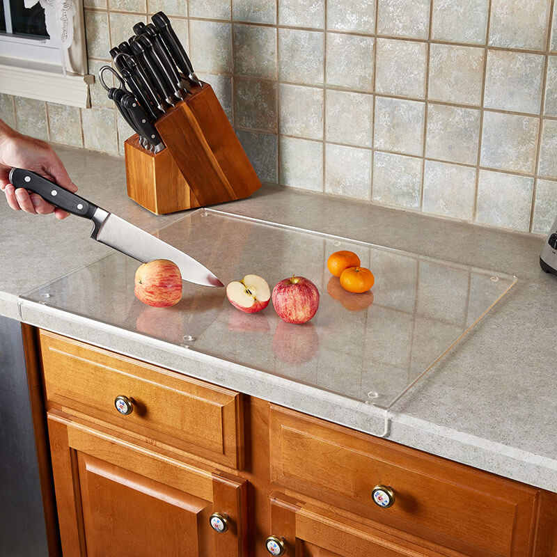 Stylish and safe: Non-slip cutting board - GlassEdge