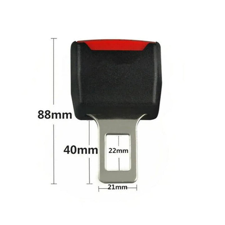 Einzelner Einsatz mit eingezeichneten Maßen: 88 mm Gesamtlänge, 40 mm Metallzunge, 22 mm Öffnung, 21 mm Breite 8