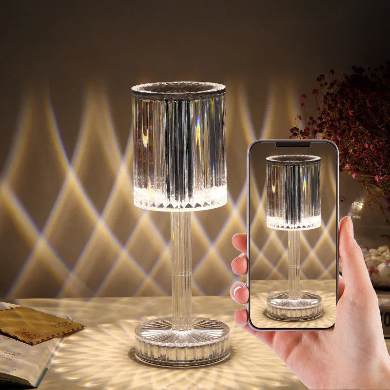 Dimmable Crystal Table Lamp with Modern Lighting – Seraphine