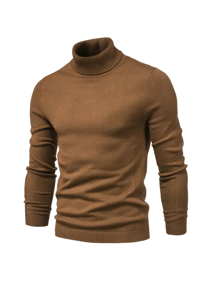 Trendy herre rullekravepullover - Lars