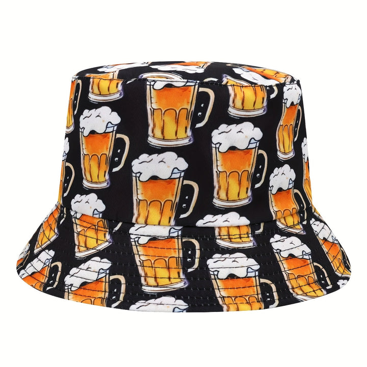 Unisex bøttehatt med øltrykk – BierKracher Oktoberfest 2026