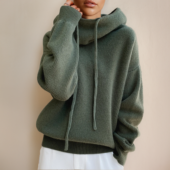 Comfortable women's sweater made of merino wool – Isabelle