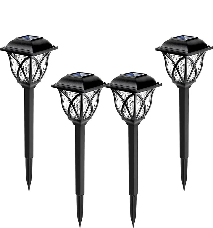 Solar garden lighting with natural charm - LunaGlow