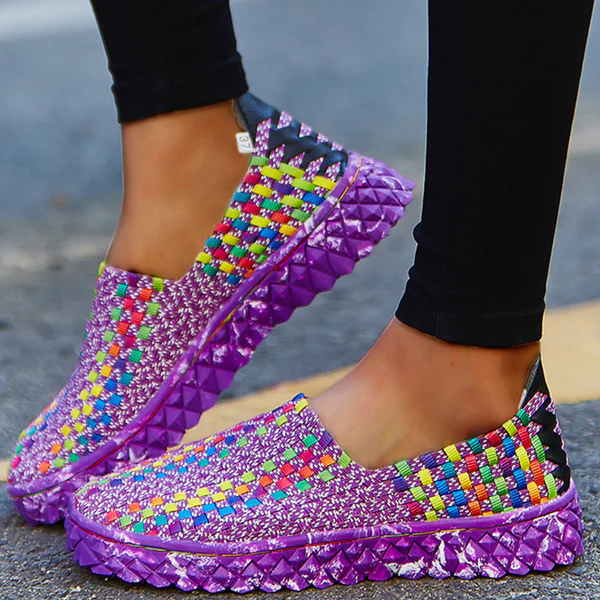 Resirkulerte damesneakers med komfort og memory foam – Eliana