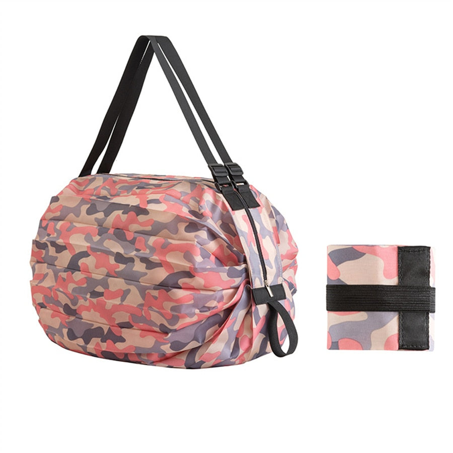 Bolsa de compra plegable con gran capacidad – 1+1 GRATIS
