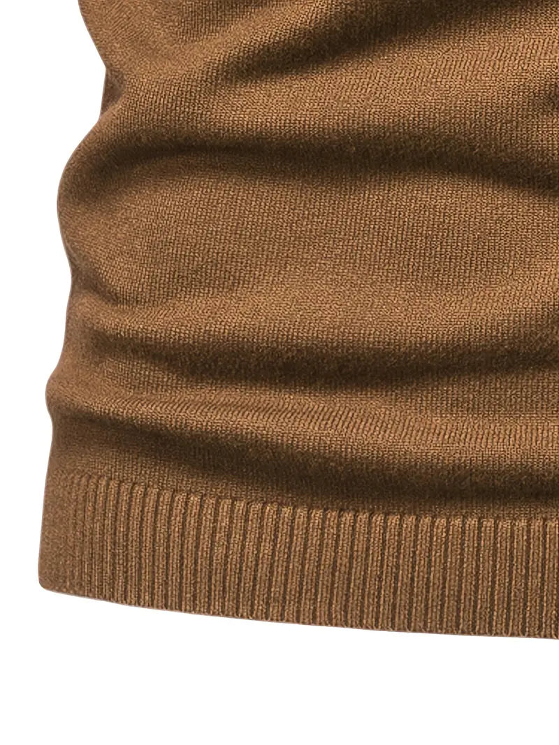 Trendy herre rullekravepullover - Lars