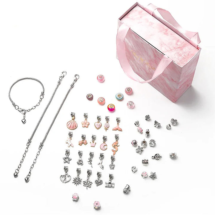 Set de pulseras DIY con motivo navideño – Luna