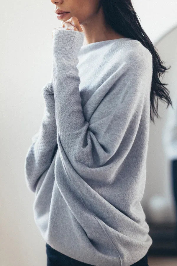 Jersey asimétrico extragrande para mujer – Sophia