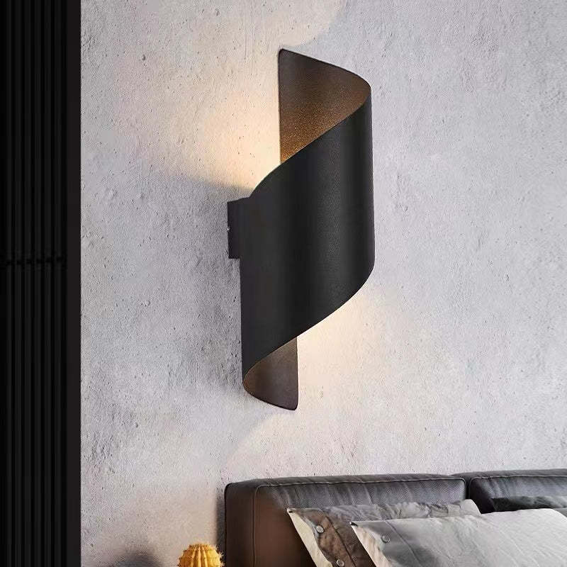 Lámpara de pared LED espiral moderna - TwistLight