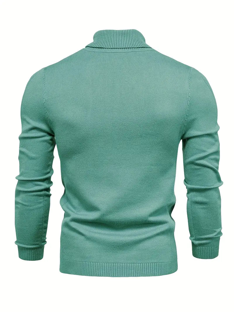 Trendy herre rullekravepullover - Lars