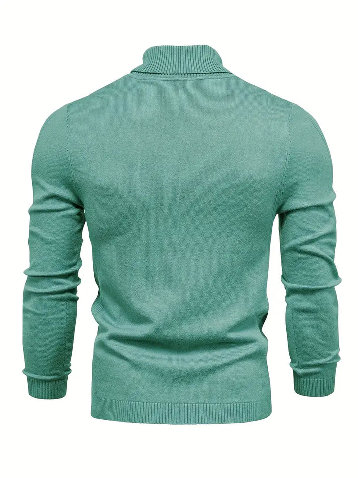 Trendy herre rullekravepullover - Lars