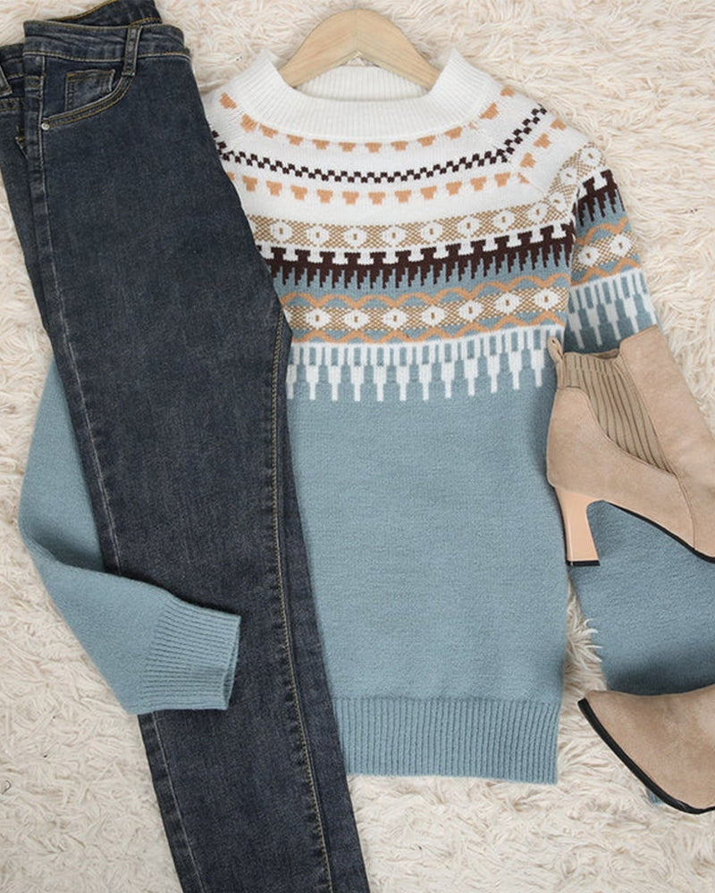 Suéter de punto cómodo para mujer – CozyKnit