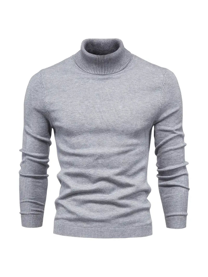 Trendy herre rullekravepullover - Lars