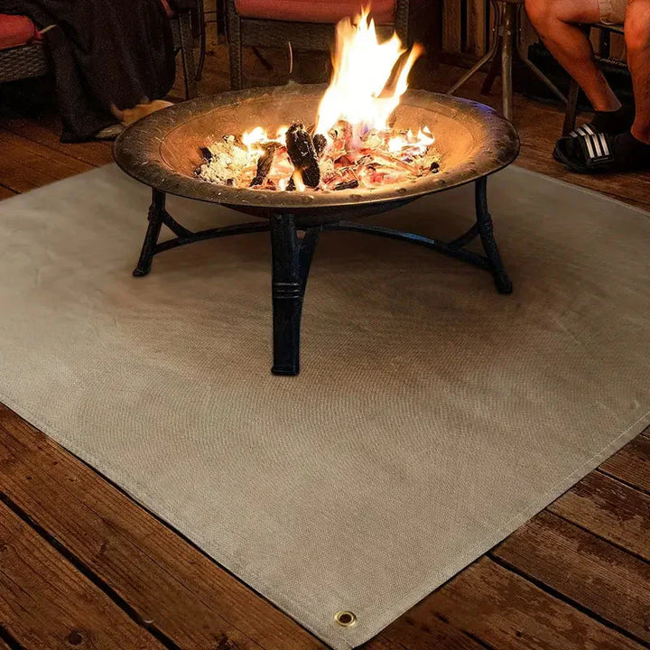 Fireproof Mat for BBQ and Fire Basket - BlazeShield