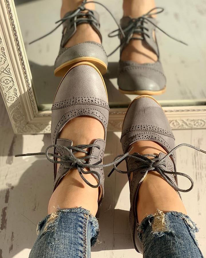 Orthopedic Vintage Shoes - Lucia