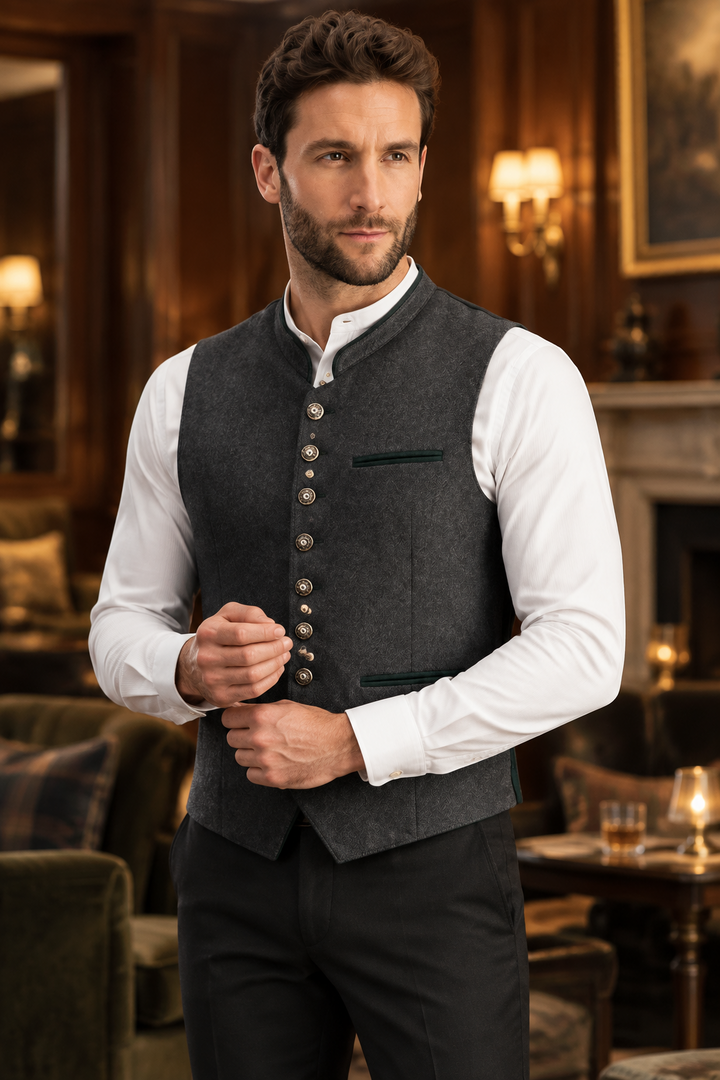Elegantes Herren-Gilet für Anlass und Alltag – Stefan