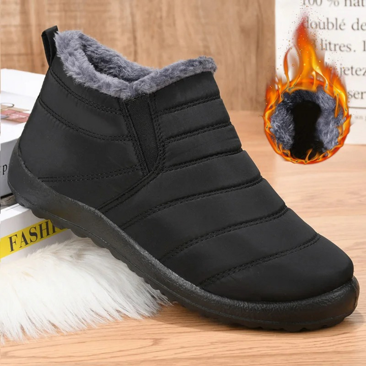 Botines cómodos de forro polar - Elise