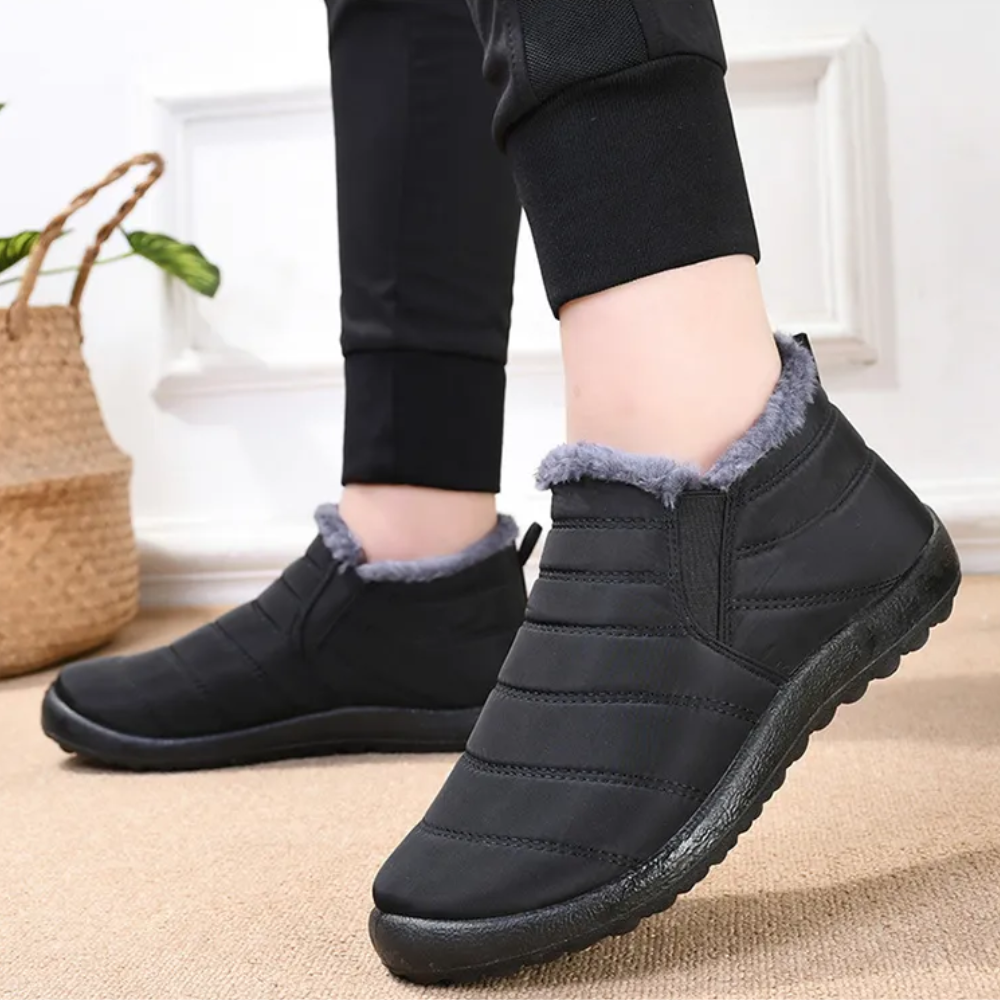 Botines cómodos de forro polar - Elise