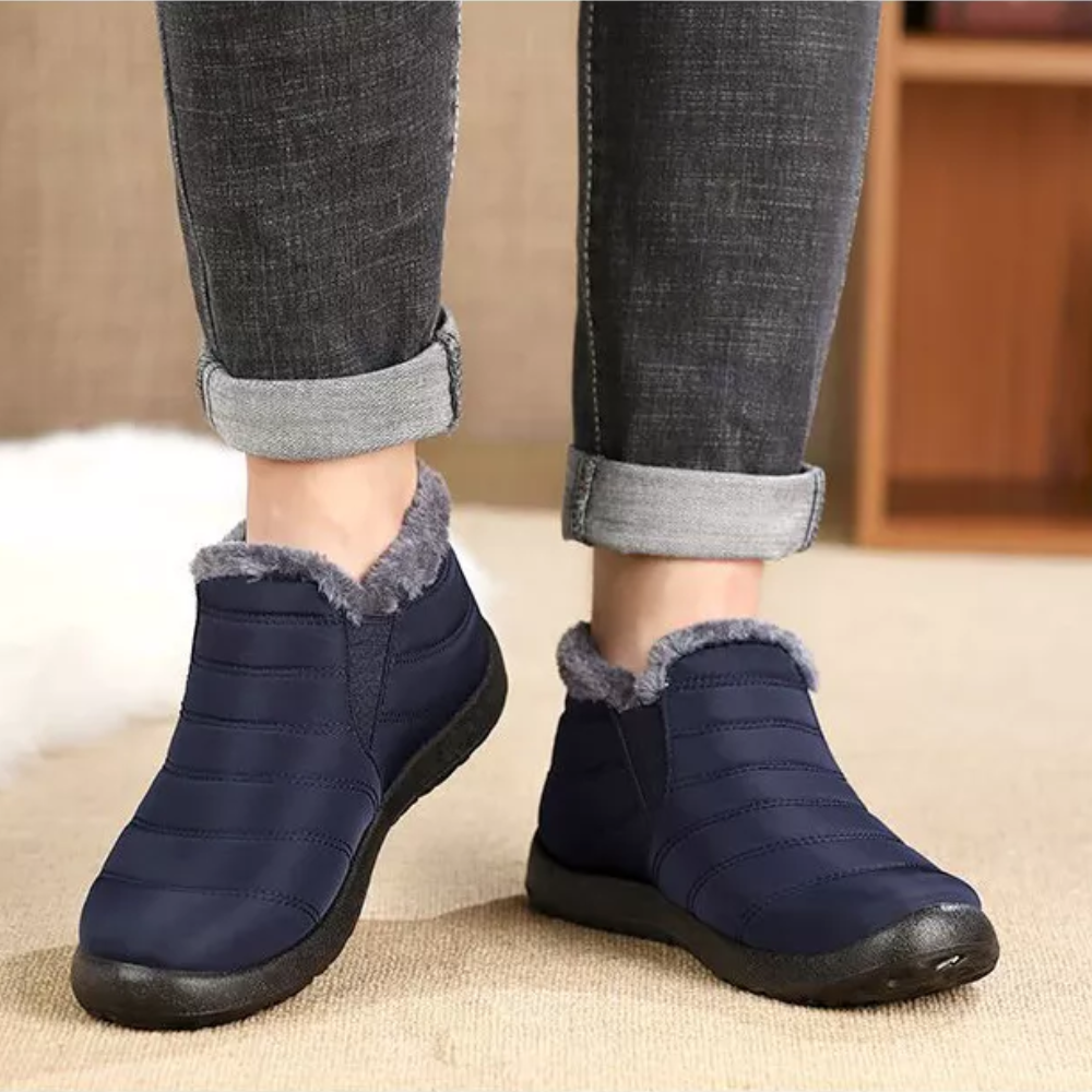 Botines cómodos de forro polar - Elise