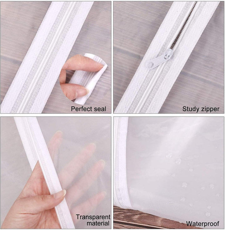 Extra-long Dress & Evening Gown Garment Bag – 180 cm Protective Covers with Handles (Buy 1, Get 1 FREE)