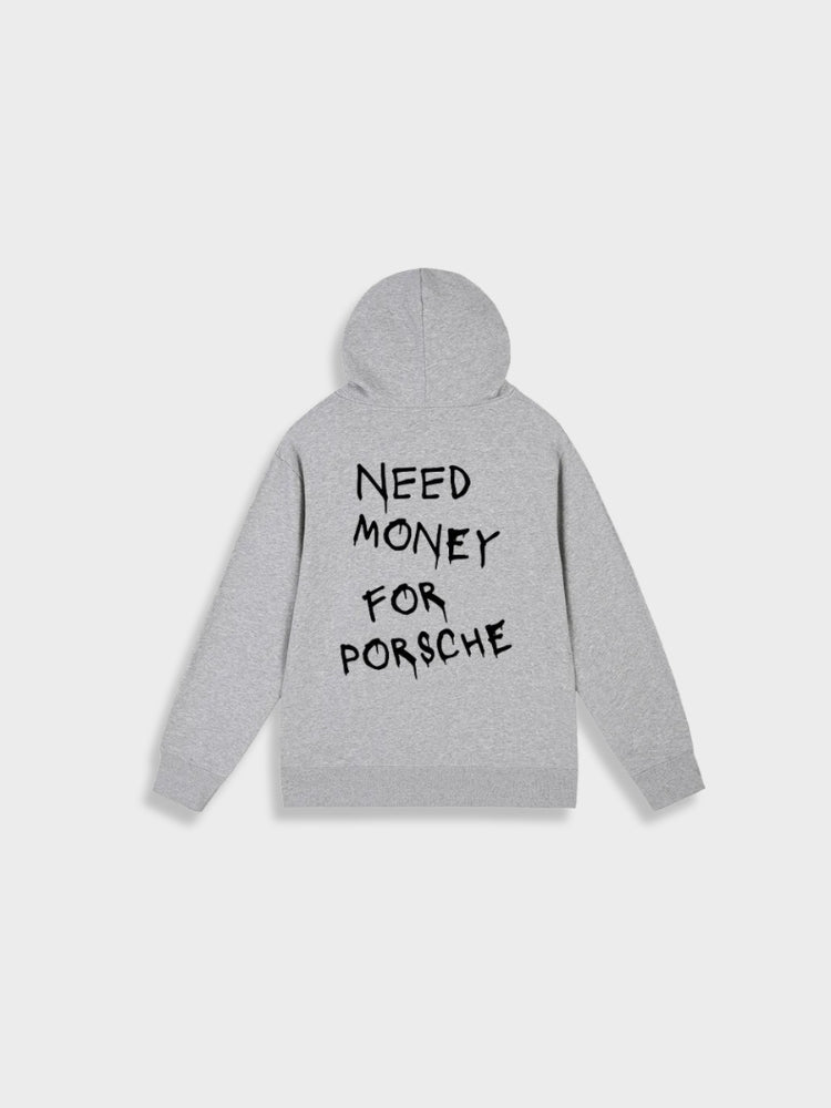 Oversized Men's Hoodie with Print - Noah