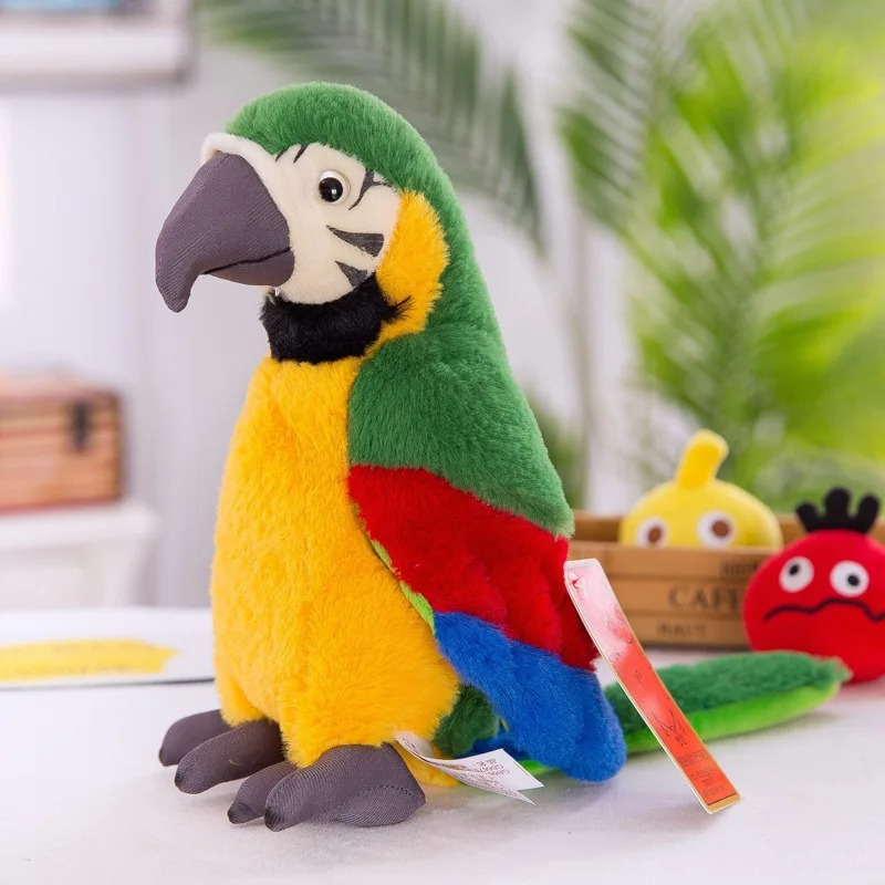 The Chattering Parrot Plush - Squawkie