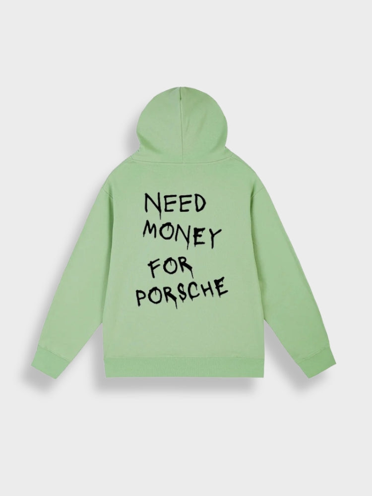 Oversized Men's Hoodie with Print - Noah