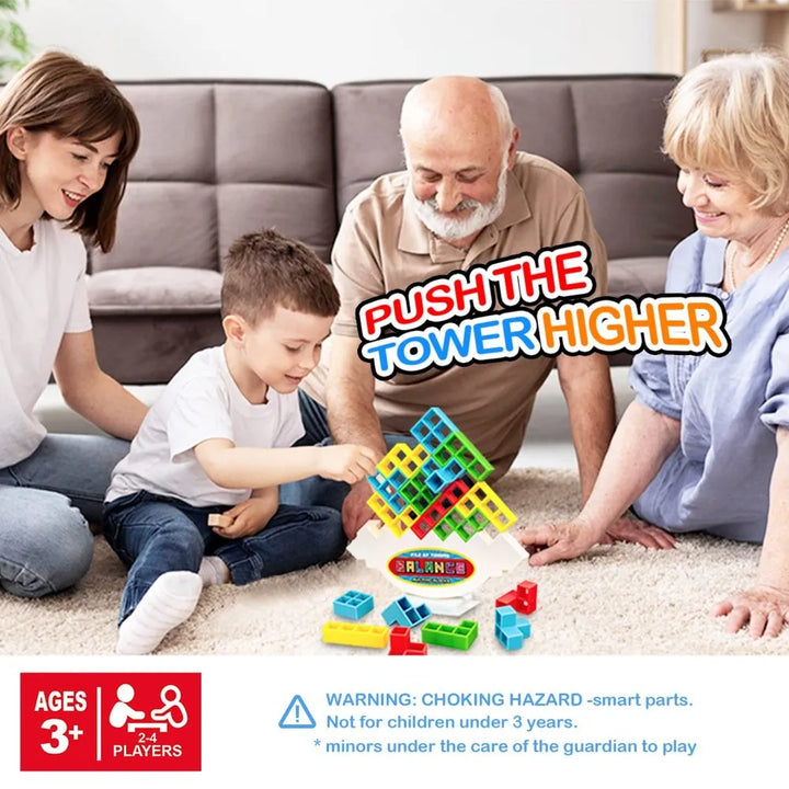 3D Balanse Tårn - ZenTetra