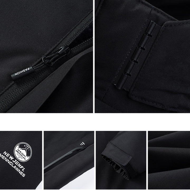 Parka para hombre con capucha desmontable – Victor